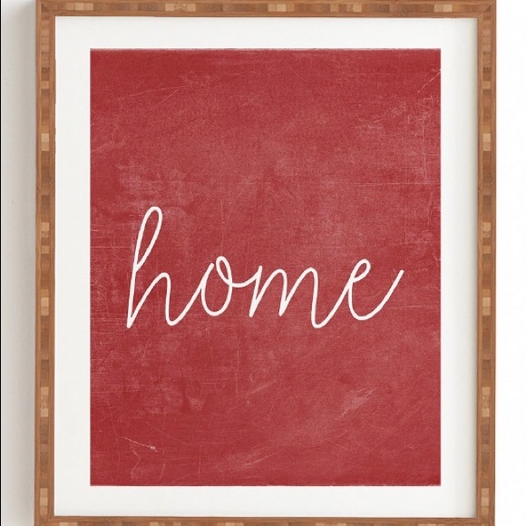 Farmhouse Red on Chalkboard Wall Art